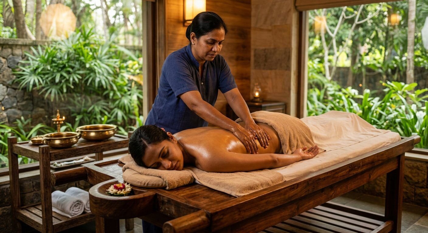 Abhyanga — full body oil massage